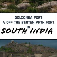 travel guide to Golconda Fort A Mighty Fort In India outside hyderabad