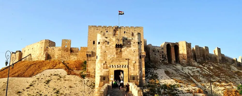 aleppo citadel 2020 syria