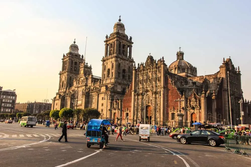 Catedral Metropolitana Mexico cityTop Places to Visit in Mexico