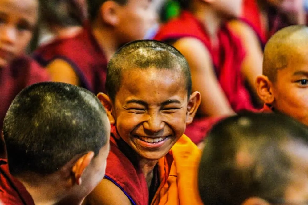 A young Monk at Kopan Monastery