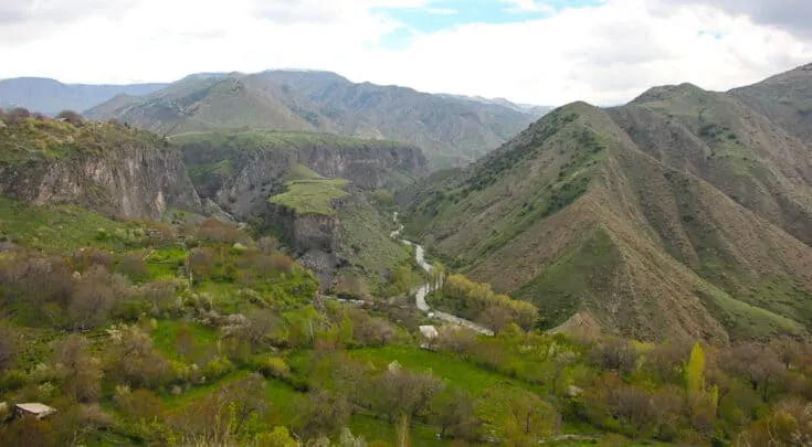 Garni Temple valley armenia
