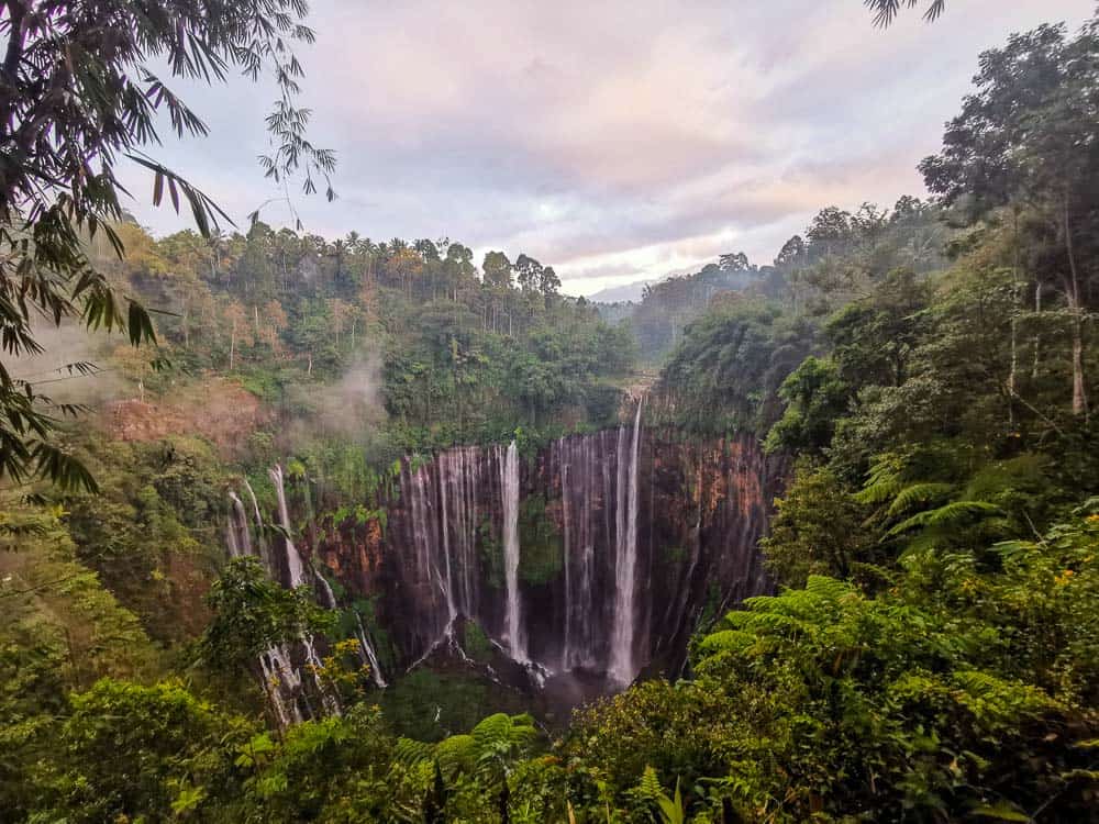 Tumpak Sewu Waterfall java indonesia