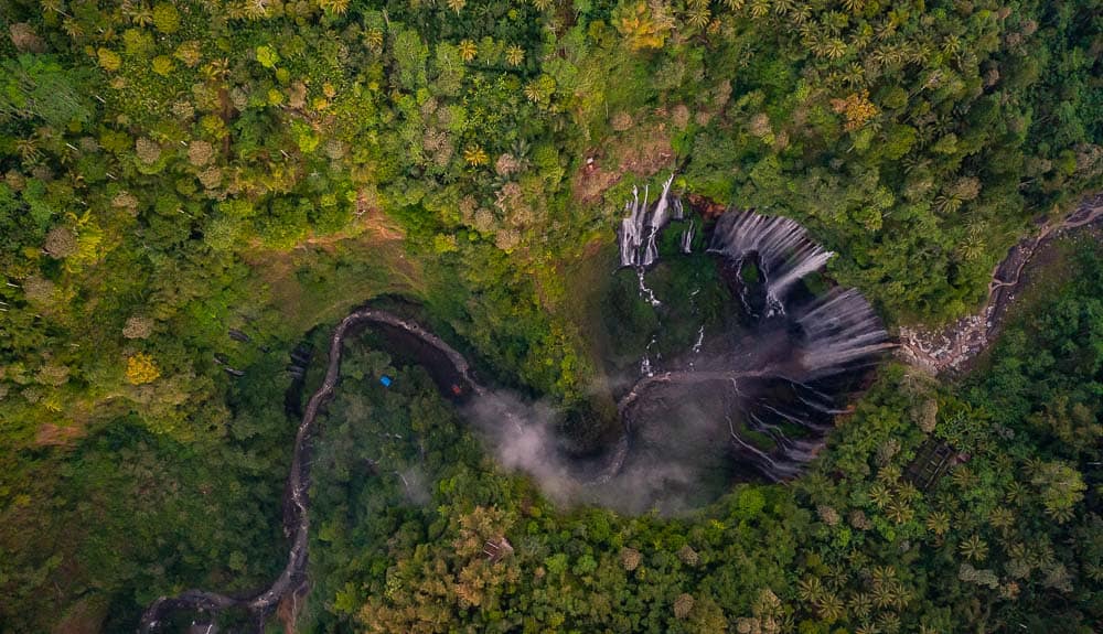 Tumpak Sewu Waterfall java indonesia