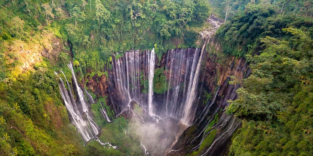 Tumpak Sewu Waterfall java indonesia