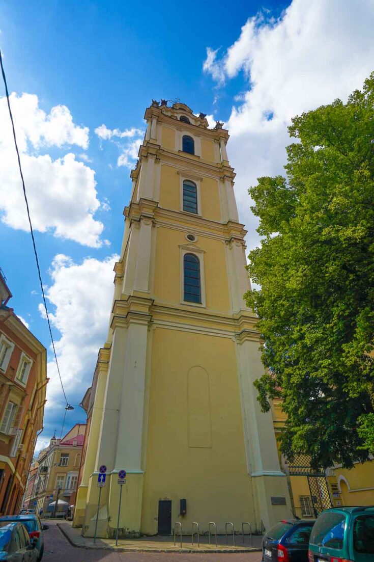Bell Tower of St. John's Church vilnius