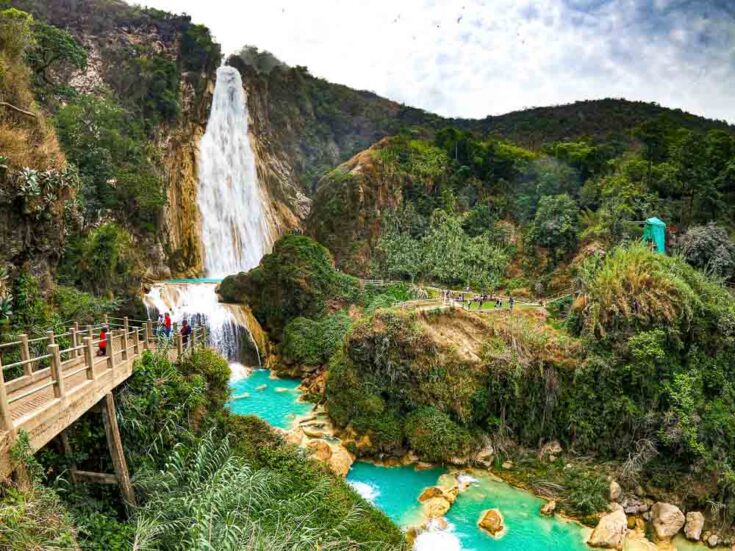 The amazing El Chiflon Waterfall in Chiapas one of the top things to do in Mexico