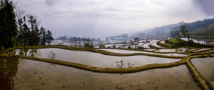 Yuanyang Rice Terraces in Yunnan China