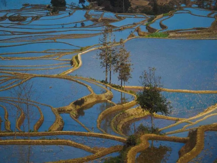 Yuanyang Rice Terraces in Yunnan Chibna Yuanyang Rice Terraces in Yunnan province in south China
