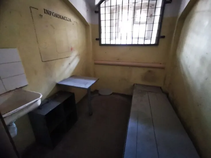 Lukiškės Prison prision cell vilnius