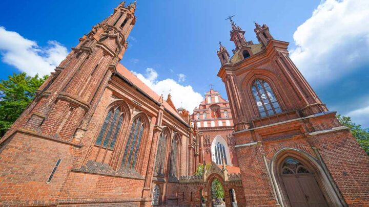 Church of St. Anne. Vilnius