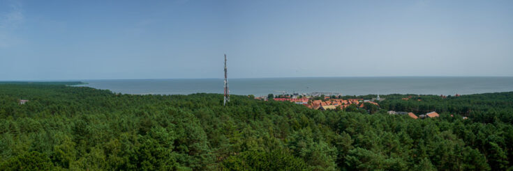 Curonian Spit’ lighthouse view lithuaniua