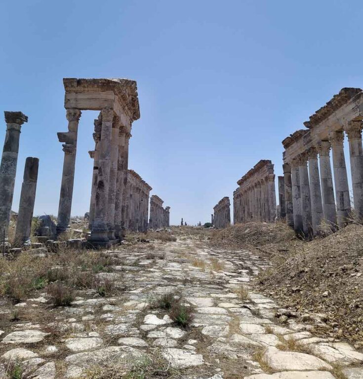 Great Colonnade at Apamea syria