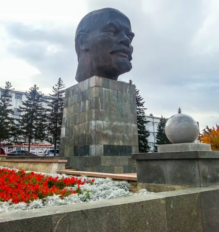 Lenin head ulan-ude Russia
