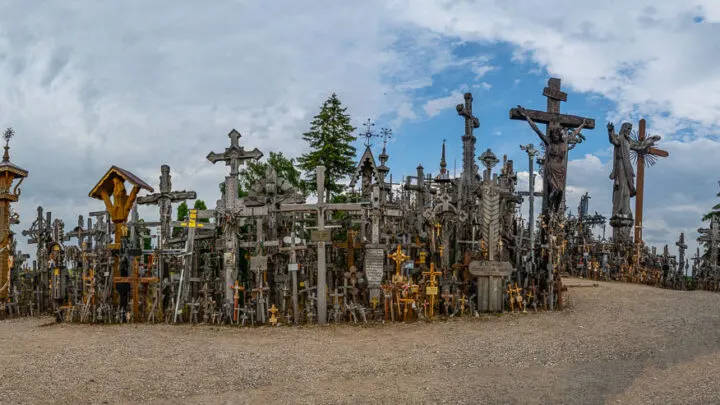 Hill of Crosses Lithuania star of david
