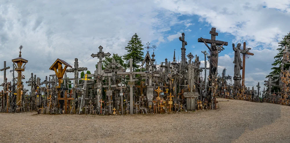 Hill of Crosses Lithuania star of david