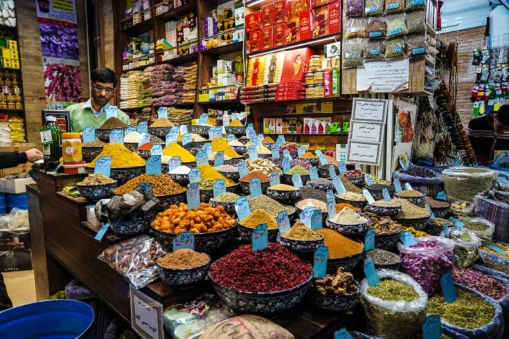 Shiraz bazar iran