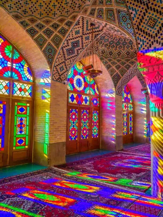 Pink Mosque Iran