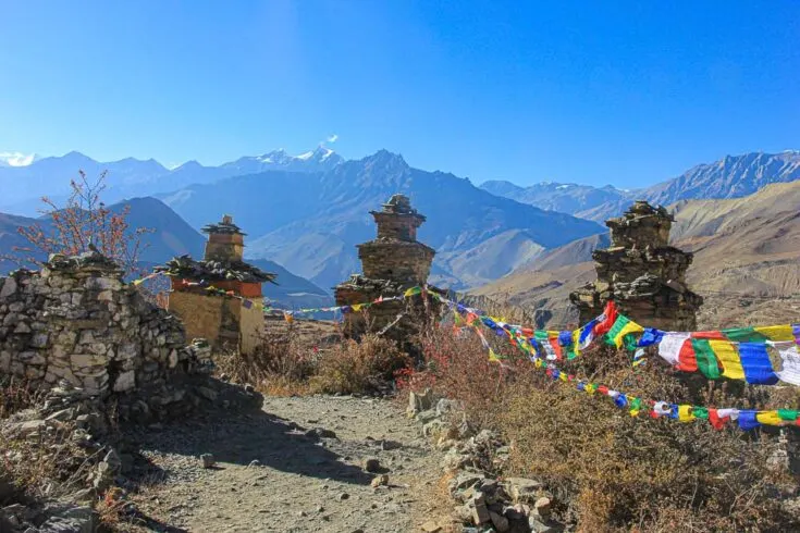 nepal mountain view