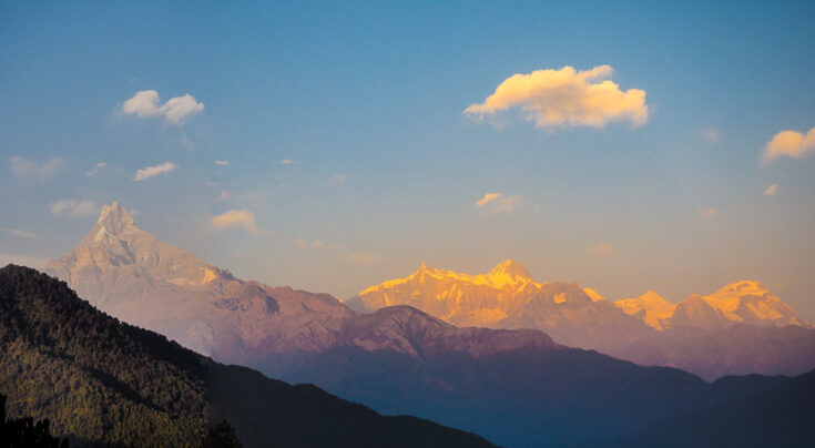 Annapurna view nepal