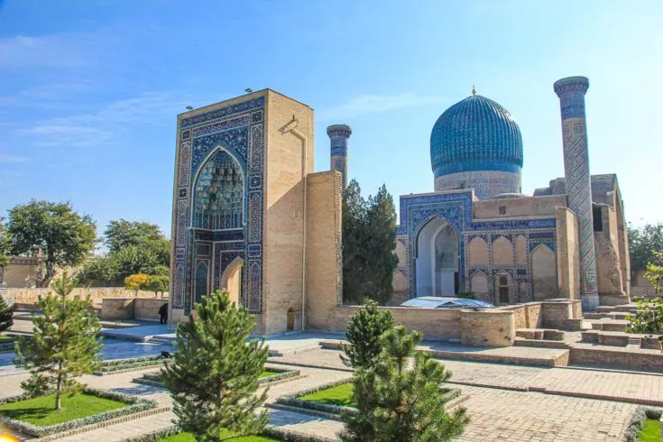 Gur – E Amir Mausoleum Samarkand Uzbekistan