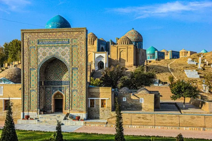 Shai – I – Zinda registan uzbekistan