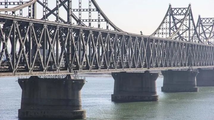 bridge to North Korea