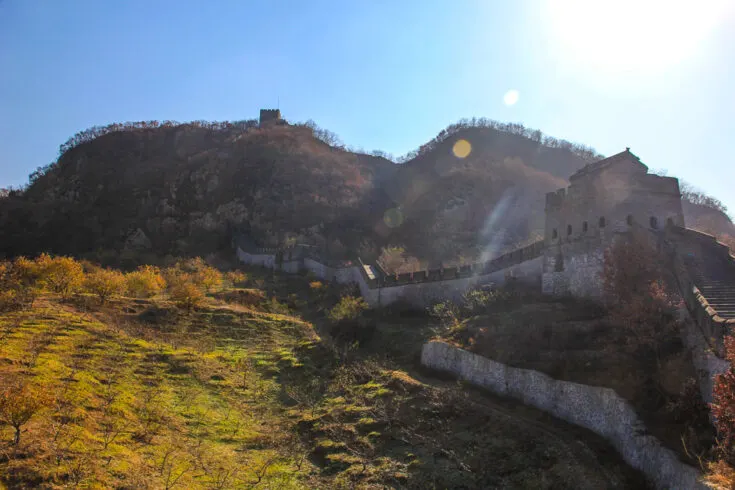 Tiger Mountain Great Wall / Hushan Great Wall dandong China