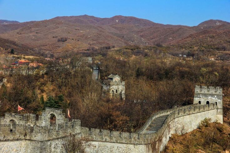 Tiger Mountain Great Wall / Hushan Great Wall dandong China