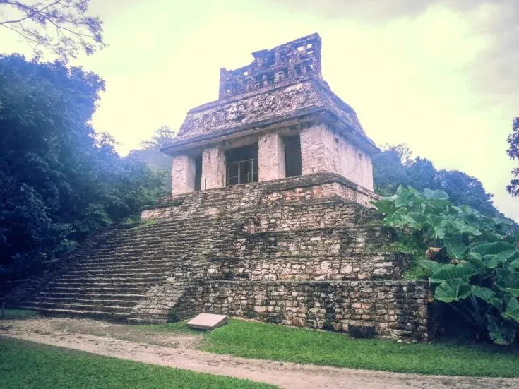 Palenque temple of the cross