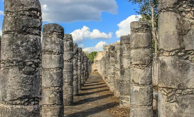 Group of a Thousand Columns Mexico