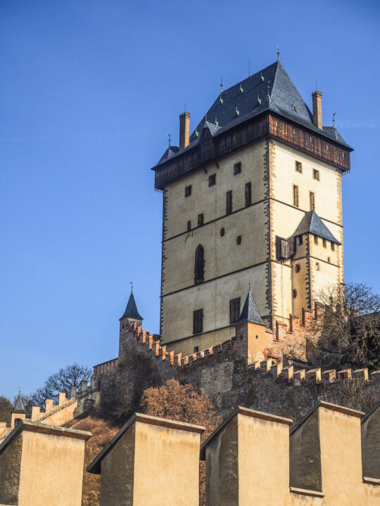 the Great Tower of the Karlštejn Castle