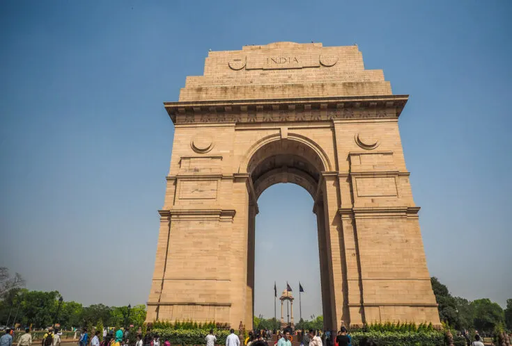 India gate new delhi