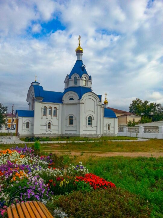 The Odigitrievsky Cathedral ulan-ude russia
