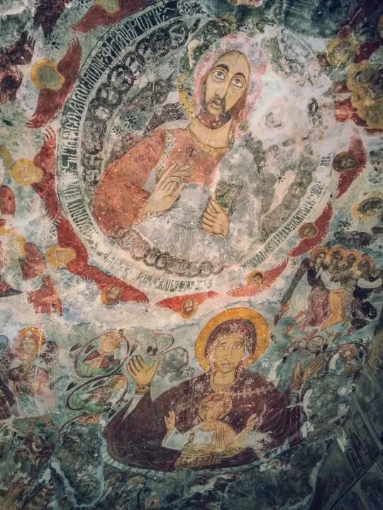 Sumela Monastery paintings Turkey