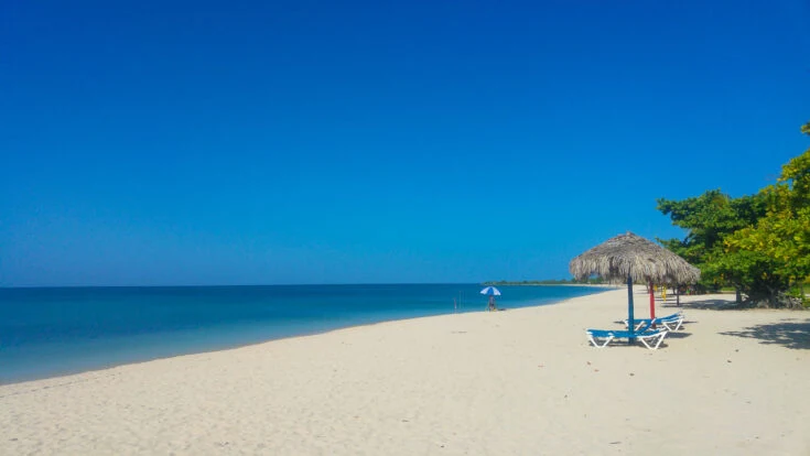 Playa Ancon beach Cuba