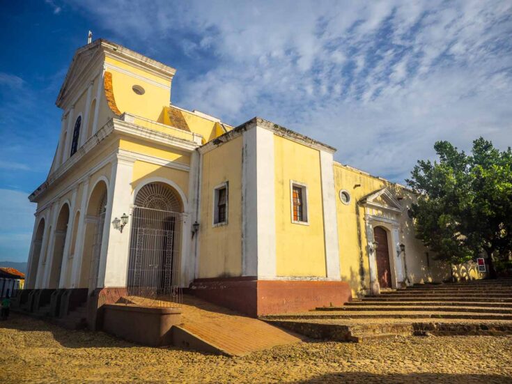 The Holy Trinity Church in the heart of Trinidad cuba
