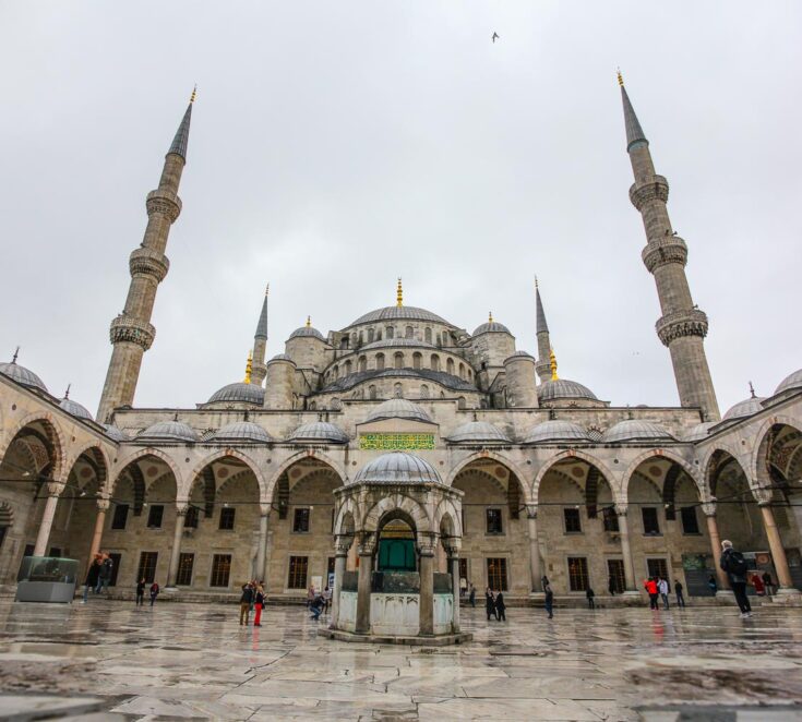 The blue mosque Istanbul Turkey