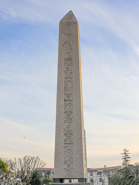  Egyptian Obelisk(Obelisk of Theodosius) istanbul 