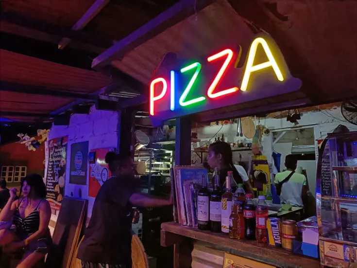 Orika Village  pizza place isla grande