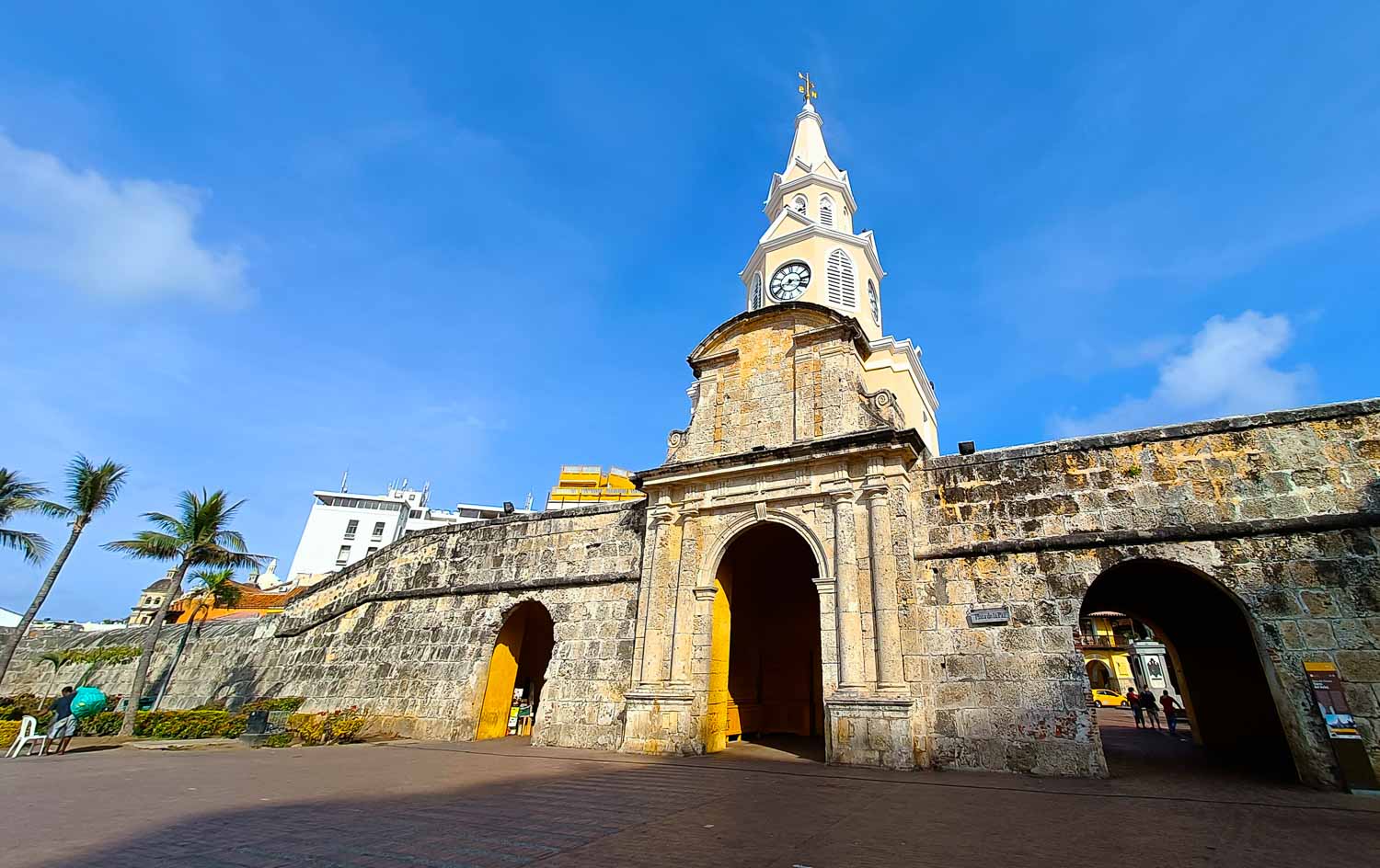 The Cartagena clock tower
