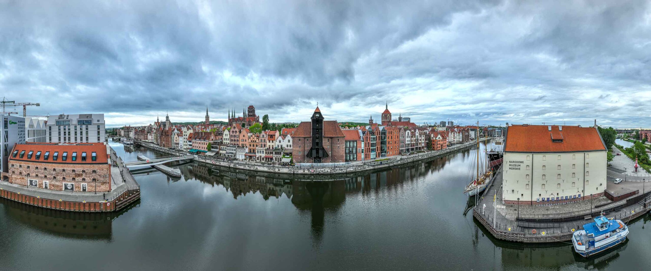 Gdansk panoramic view