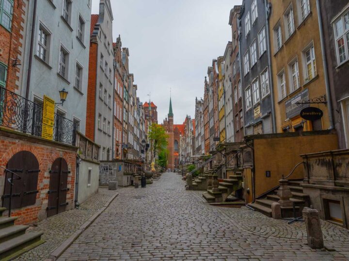 Mariacka Street Gdansk Poland