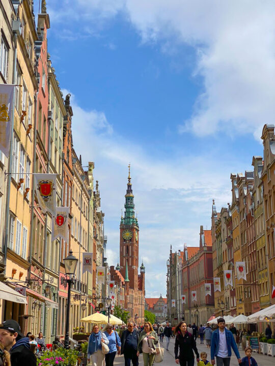 Dlugi Targ gdansk poland