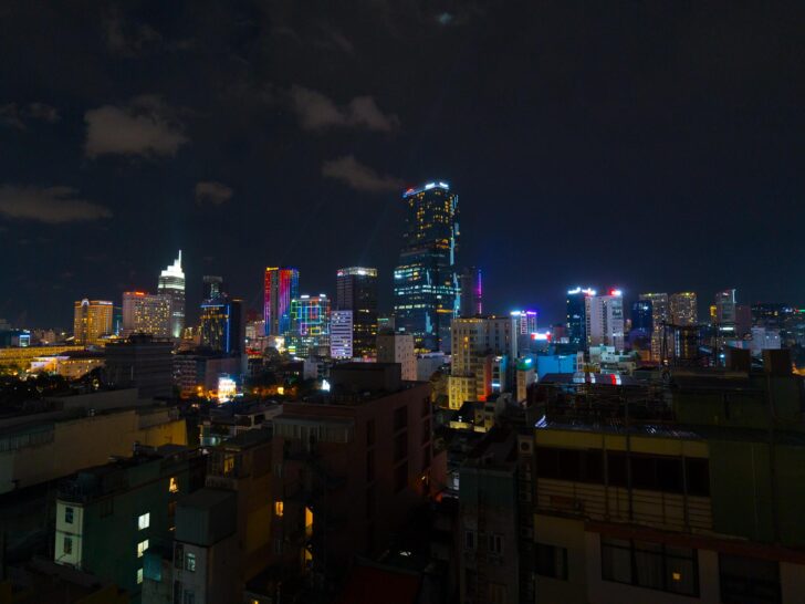 Ho Chi Minh city night