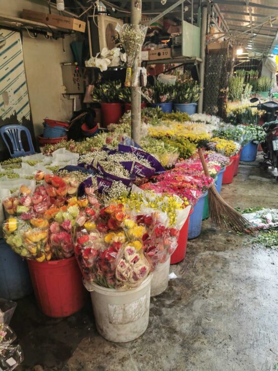 Ho Thi Ky Flower Market Ho Chi minh city vietnam