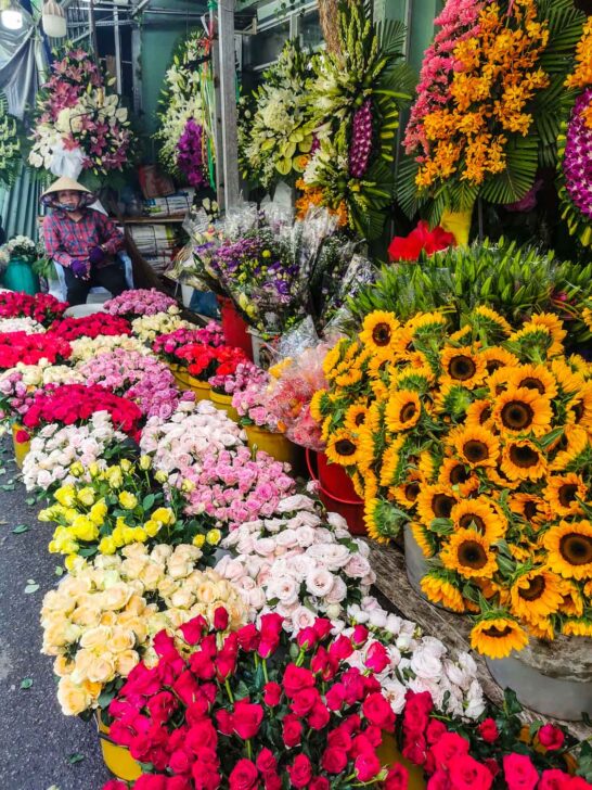 Ho Thi Ky Flower Market Ho Chi minh city vietnam